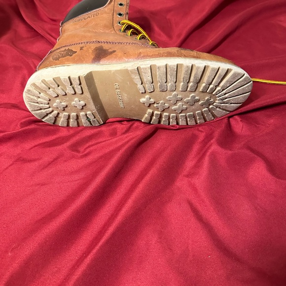 Lone Wolf Boots vintage Size 8 Thermolite Leather Work Boots - Picture 12 of 15